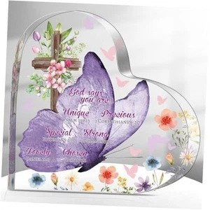 Christian Gifts for Women Inspirational Religious Gifts for Her Cute Butterfly - Picture 1 of 7