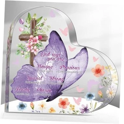  Regalos cristianos para mujeres regalos religiosos inspiradores para su linda mariposa Foto 1 de 4