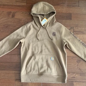 Carhartt Men’s Hoodie Small NWT Logo Sleeve - Picture 1 of 7