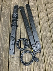 THREE (3) Integra Power Distribution PDU 8 Way 13A UK plug / sockets 1.5mm cable - Picture 1 of 5