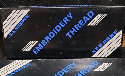 Janome Embroidery Thread 27 piece complete set  - Image 1 of 3