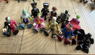Lot Of 45 Imaginext DC Star Wars Marvel Figures Batman Superman Darth Vader Yoda - Image 1 of 3