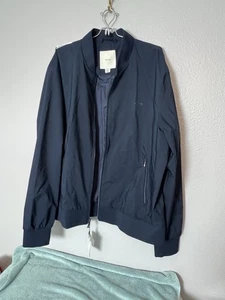 Calvin Klein leichte Jacke Herren XXL marineblau wind wasserabweisend neu mit Etikett $ 129 - Bild 1 von 11