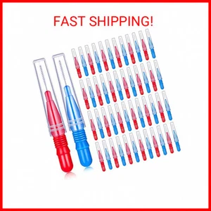 Patelai 50 Pieces Braces Brush for Cleaner Interdental Brush Toothpick Dental To - Picture 1 of 2