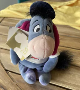 The Disney Store London Eeyore Bean Bag Plush Toy 6” - Picture 1 of 15
