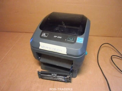 ZEBRA ZP450 Thermo Label Drucker USB 203Dpi DHL UPS GLS TNT DPD  ERROR RED LIGHT - Bild 1 von 4
