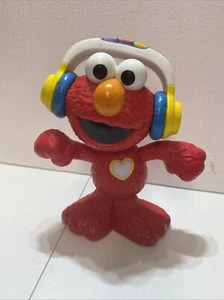 Sesame Street Let's Dance Musical ELMO With Headphones Sings, Talks, Dances - Picture 1 of 12