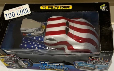 Muscle Machines 41 Willys Coupe 1:18 Scale Diecast Toy - Image 1 of 2