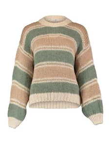 Hailys Strickpullover Pa44trizia multi stripes beige - Bild 1 von 15