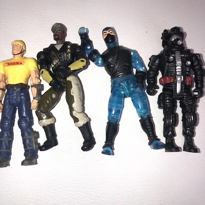 GI JOE 1994 SUB Tonya Construido SGT Staler EDICIÓN DE PELÍCULA RARO 1993 NINJA Juego de 4 Foto 1 de 4