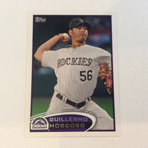 2012 Topps #431 Guillermo Moscoso Colorado Rockies - Imagen 1 de 2