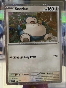 Snorlax 122 Sv: Scarlet & Violet Promo Cards Holo NM - Picture 1 of 2