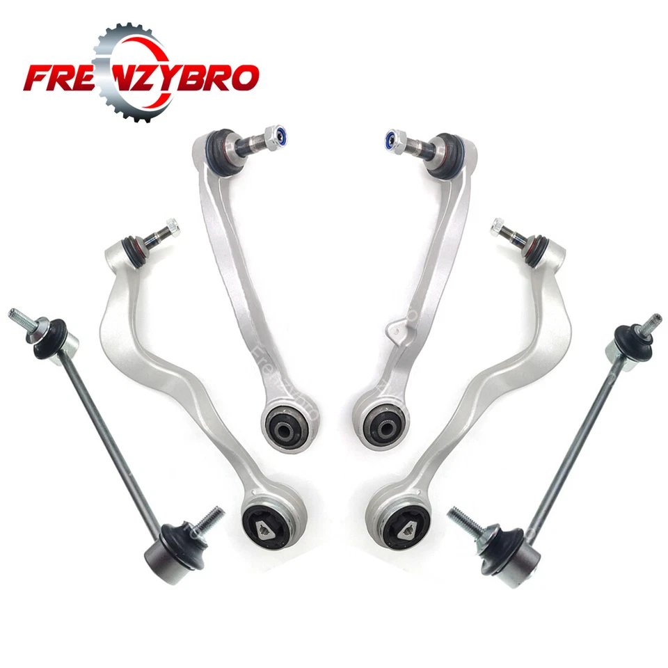 Kit de brazo de control delantero inferior trasero 6 piezas para BMW 525i 528i 530i 550i M5 2004-10 Foto 1 de 1