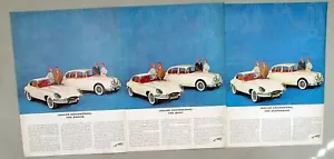Jaguar XKE 1962 lote de anuncios/lote de 3 anuncios originales diferentes - Imagen 1 de 1