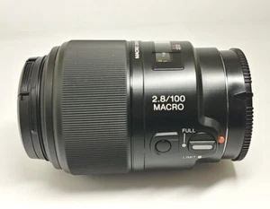 LENTE Sony 2.8/100 MACRO F2.8 100mm para Sony Montura A "EXCELENTE" - Imagen 1 de 12