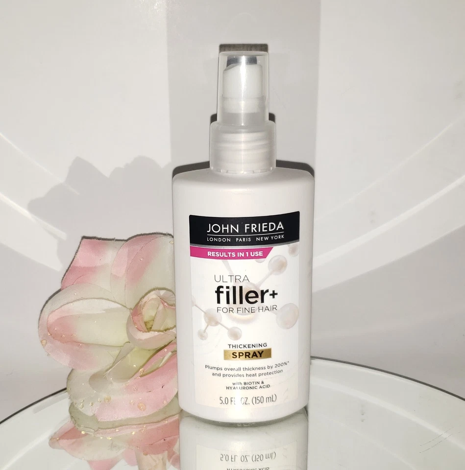 John Frieda Ultra Relleno + Para Espesante de Cabello Fino Spray Biotina Hialurónico 5oz Foto 1 de 1