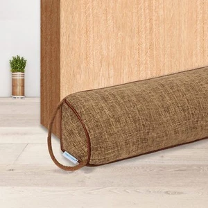 36 Weighted Under Door Draft Stopper -Triangular Door Draft Blocker with Hoo - Picture 1 of 6