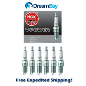 NGK Spark Plugs 8PCS V-Power 82-14 for Buick Chevy Cadillac Ford Mazda 3951 TR55 - Picture 1 of 4