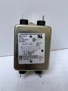 Corcom 6VW1 F7255 Mehrzweck Power Line RFI Filter für Abgasregelung 6A - Bild 1 von 3