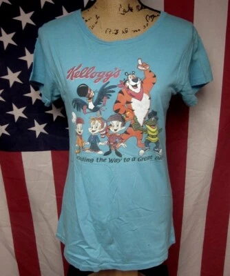 Camiseta KELLOGG’S Youth XL Dig 'em Frog Camiseta Retro Toucan Sam Niños 2008 Tony Foto 1 de 3