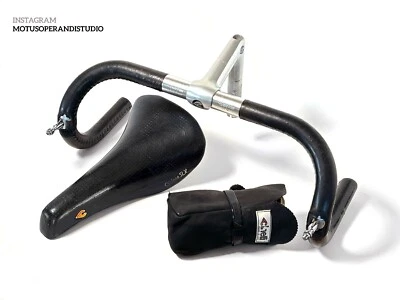 RARO KIT CINELLI VIP ORIGINAL CUERO NEGRO VINTAGE BUENAS CONDICIONES (#178) Foto 1 de 4