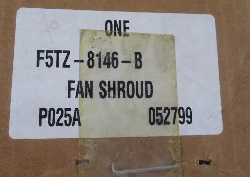 Cubierta del ventilador del radiador Ford Explorer 1995-2001 nuevo fabricante original F5TZ-8146-B Foto 1 de 4