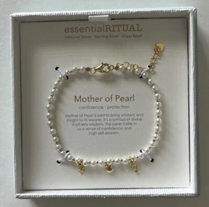 Mother Of Pearl Confidence Protection Bracelet Essential ritual - Picture 1 of 5