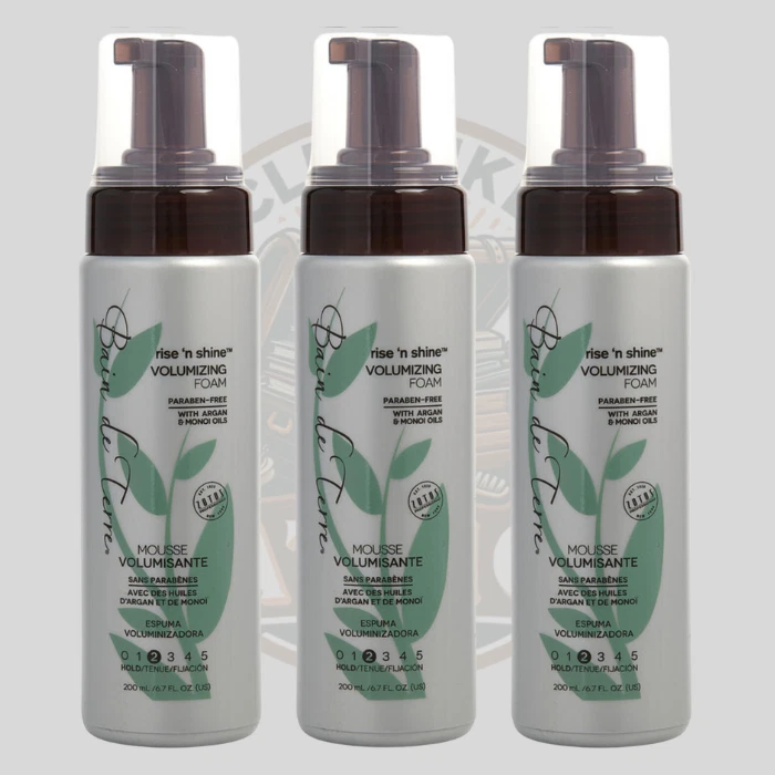 Bain De Terre Rise ‘N Shine 丰盈泡沫慕斯 6.7 盎司 (3 包) — 第 1/1 张图片