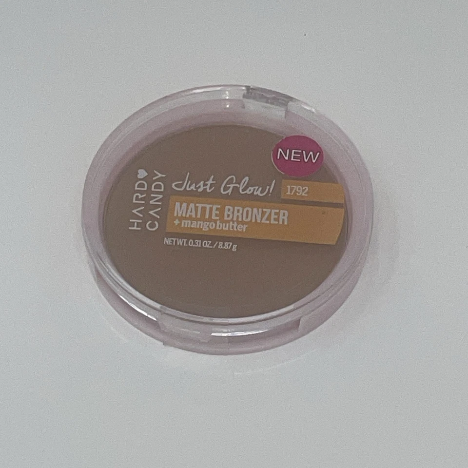 Hard Candy JUST GLOW! Powder Bronzer + Mango Butter  0.28 oz     Sealed 1792 - Image 1 of 1