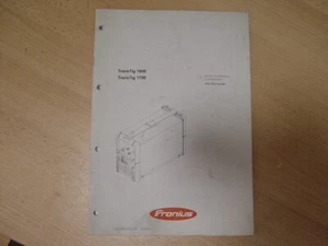 Fronius Bedienungsanleitung Trans Tig 1600,1700 - Bild 1 von 3