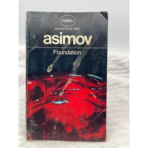 Asimov Foundation Panther 10807 Classic Vintage Science Fiction Paperback - Picture 1 of 8