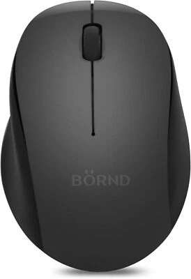 Bornd M120 DARK GRAY - Mouse - optical - 2.4 GHz - USB wireless receiver - Image 1 of 3
