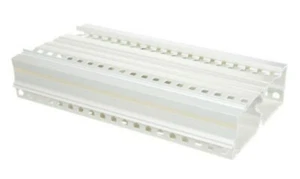 Panduit Panduct PanelMax White DRD22WH6, 6'L x 6.25"W x 2.15"H - Picture 1 of 6