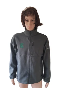 Columbia Men's Fleece Full Zip Long Sleeve Grey Windbreaker Jacket Size M EX CON - Picture 1 of 4