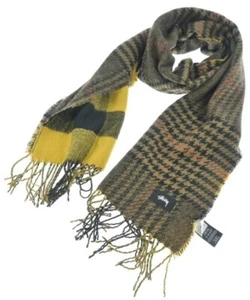 STUSSY Scarves BrownxYellowxBlack(Check Pattern) 2200561008059 - Picture 1 of 3
