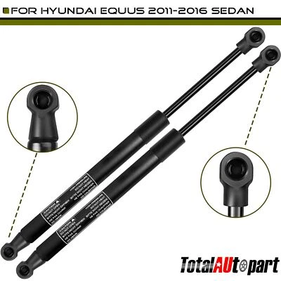 2x Soportes de elevación puntales capó delantero para Hyundai Equus 2011-2016 sedán 811613N000 Foto 1 de 4