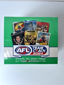 2024 AFL TEAMCOACH TEAM COACH FOOTY TARJETAS COLECCIONABLES CAJA SELLADA 36 PAQUETES - Imagen 1 de 1
