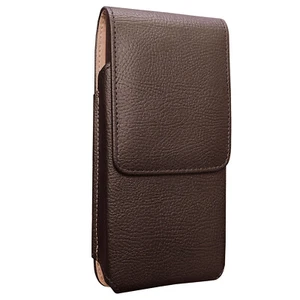 For Apple iPhone 13/13 Pro Max Leather Pouch Vertical Case Belt Clip Loops Cover - Picture 1 of 32