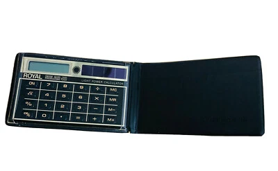Vintage Royal 40 Calculator 8 Digit Solar - Image 1 of 4