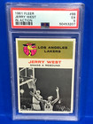 1961 Fleer Basketball Jerry West IA RC #66 PSA 5 Excellent Centered Lakers NBA