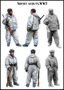 Evolution Miniatures 35166, SOVIET SCOUTS WWII (2 figuras), ESCALA 1:35 - Imagen 1 de 1