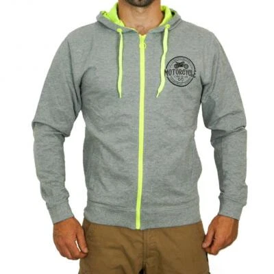 Blouson veste pour moto pour moto Homme L'entourloop Patch Gris Fluo taille S - Photo 1/2