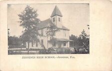 FL 1900’s RARE! Florida Jennings High School in Jennings, FLA - Hamilton County