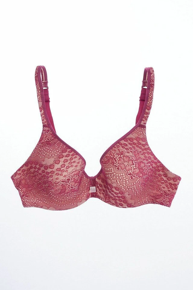 NUEVO SUJETADOR DE ENCAJE BE BY BERLEI SUJETADOR CON AROS TALLA 14D/36D Foto 1 de 1