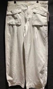 Free People Wide leg Pant- weite Hose in ecru Gr. 29  Neu mit Etikett - Bild 1 von 10
