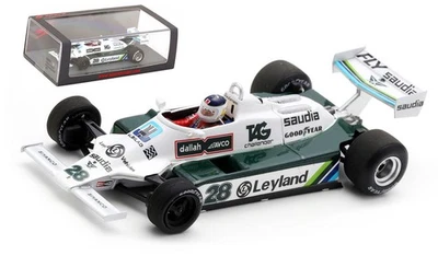 Spark S6993 Williams FW07B Winner Monaco GP 1980 - Carlos Reutemann 1/43 Scale - Image 1 of 4
