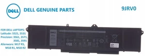 Oryginalna bateria Dell 9JRV0 97WH 8071mAh do DELL Precision 15 - Zdjęcie 1 z 4