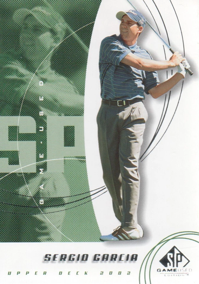 2002 SP Game Used Golf BASE Trading Cards Pick From List - Image 1 of 1