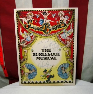 SUGAR BABIES souvenir program Mickey Rooney & Ann Miller autographs Burlesque - Picture 1 of 5