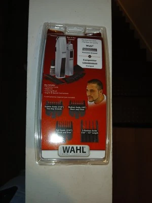 Juego de recortadora WAHL 5606-420 bigote barba nariz y oreja cabello a batería Foto 1 de 4